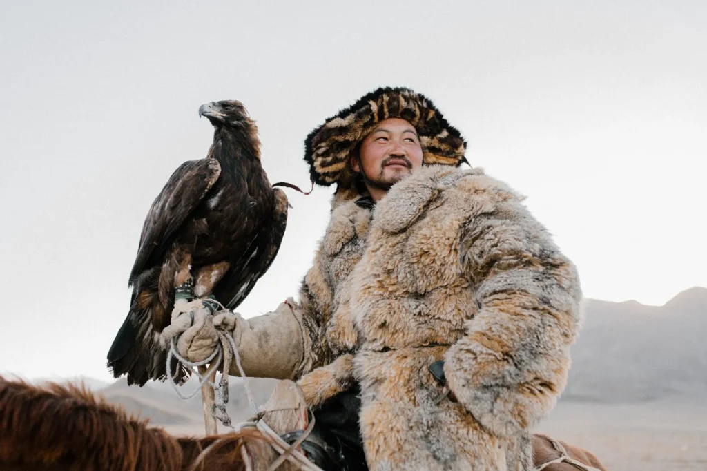 Hunters create a strong bond with their eagles.